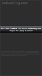 Mobile Screenshot of ladiesblog.com